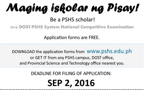 pisay curriculum|Student Handbook SY 2017.